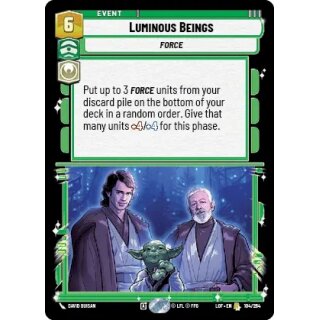 104 - Luminous Beings - Event