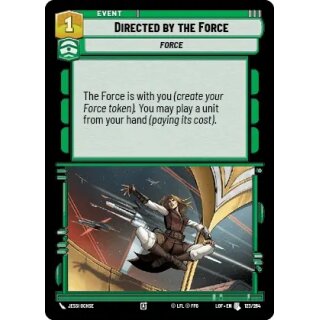 123 - Directed by the Force - Event