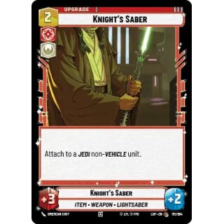 151 - Knights Saber - Upgrade