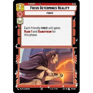152 - Focus Determines Reality - Event