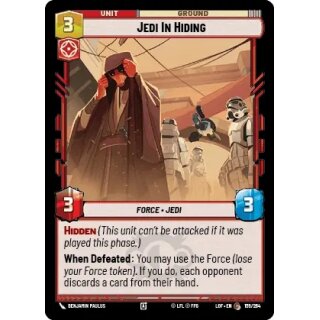 159 - Jedi In Hiding - Unit