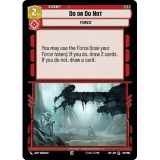 175 - Do or Do Not - Event