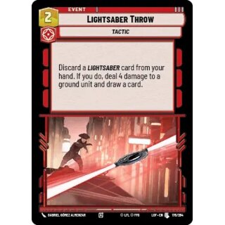176 - Lightsaber Throw - Event