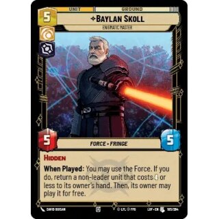 185 - Baylan Skoll - Enigmatic Master - Unit
