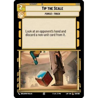 226 - Tip the Scale - Event