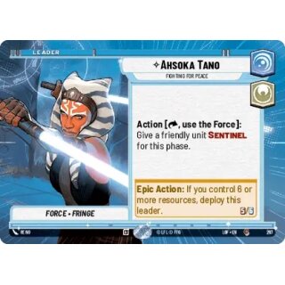 267 - Ahsoka Tano - Fighting For Peace - Leader - Hyperspace