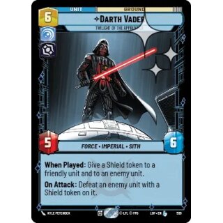539 - Darth Vader - Twilight of the Apprentice - Unit - Foil