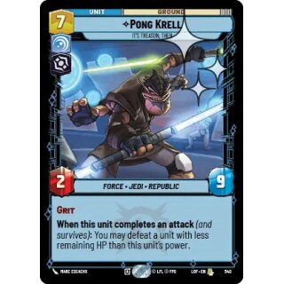 540 - Pong Krell - Its Treason, Then - Unit - Foil
