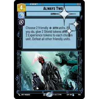 544 - Always Two - Event - Foil