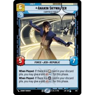 572 - Anakin Skywalker - Champion of Mortis - Unit - Foil