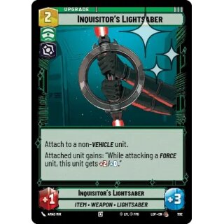 592 - Inquisitors Lightsaber - Upgrade - Foil