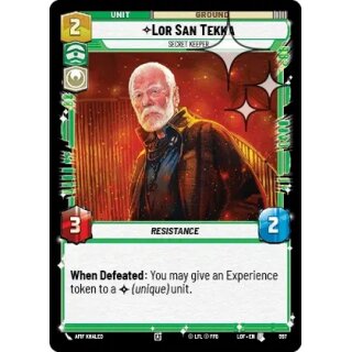 597 - Lor San Tekka - Secret Keeper - Unit - Foil