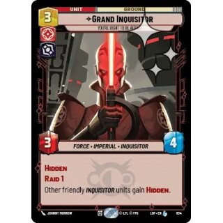 634 - Grand Inquisitor - Youre Right to Be Afraid - Unit - Foil