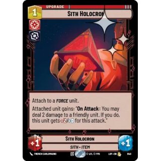 640 - Sith Holocron - Upgrade - Foil