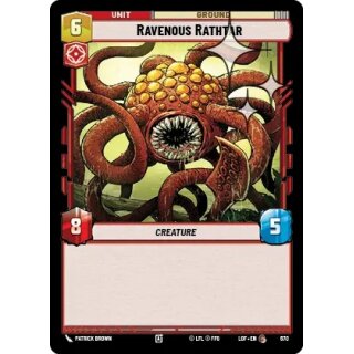 670 - Ravenous Rathtar - Unit - Foil