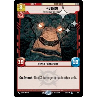 672 - Bendu - Do You Fear the Storm? - Unit - Foil