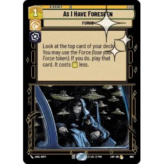 690 - As I Have Foreseen - Event - Foil