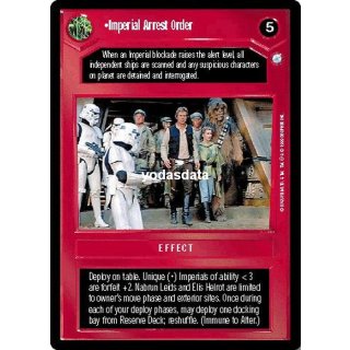 Imperial Arrest Order