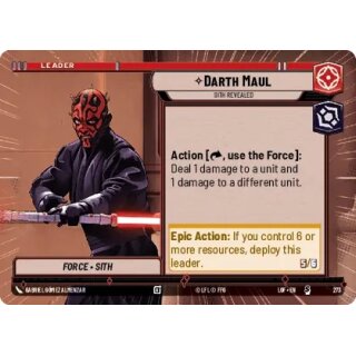 273 - Darth Maul - Sith Revealed - Leader - Hyperspace
