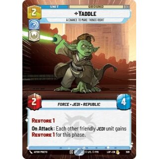 309 - Yaddle - A Chance To Make Things Right - Unit - Hyperspace