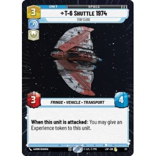311 - T-6 Shuttle 1974 - Stay Close - Unit - Hyperspace