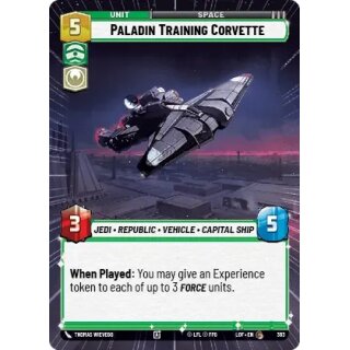 363 - Paladin Training Corvette - Unit - Hyperspace
