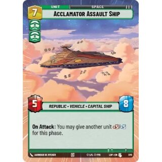 370 - Acclamator Assault Ship - Unit - Hyperspace