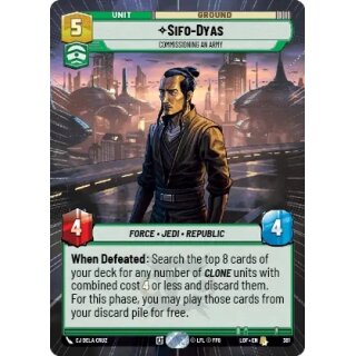 381 - Sifo-Dyas - Commissioning An Army - Unit - Hyperspace