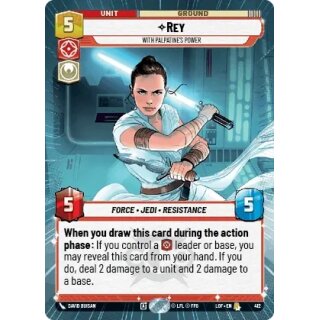 412 - Rey - With Palpatines Power - Unit - Hyperspace