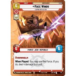 413 - Mace Windu - Leaping into Action - Unit - Hyperspace