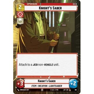 415 - Knights Saber - Upgrade - Hyperspace