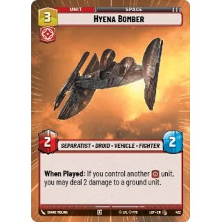 422 - Hyena Bomber - Unit - Hyperspace