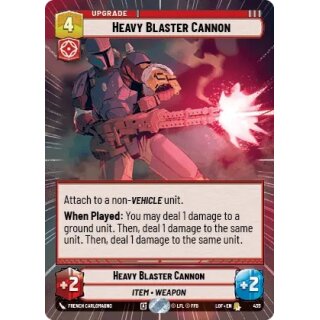 435 - Heavy Blaster Cannon - Upgrade - Hyperspace