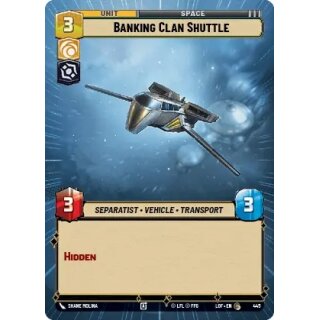 445 - Banking Clan Shuttle - Unit - Hyperspace