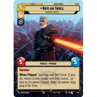 449 - Baylan Skoll - Enigmatic Master - Unit - Hyperspace