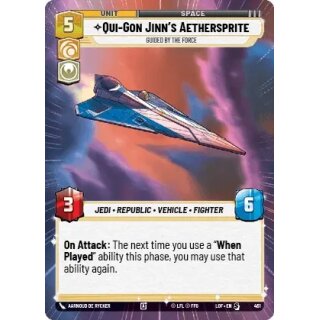 461 - Qui-Gon Jinns Aethersprite - Guided by the Force - Unit - Hyperspace