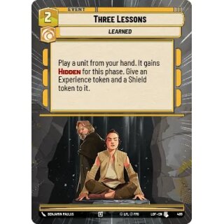 489 - Three Lessons - Event - Hyperspace
