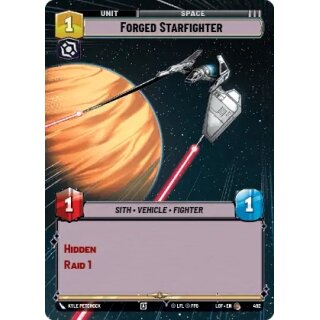 492 - Forged Starfighter - Unit - Hyperspace