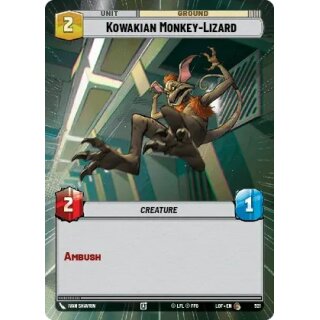 521 - Kowakian Monkey-Lizard - Unit - Hyperspace