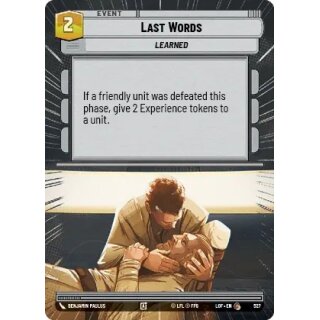 527 - Last Words - Event - Hyperspace