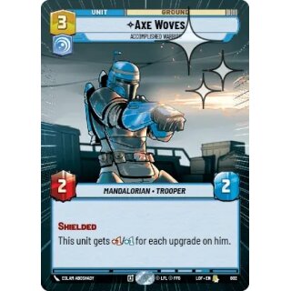 802 - Axe Woves - Accomplished Warrior - Unit - Hyperspace Foil