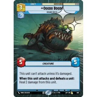 803 - Oggdo Bogdo - Bogano Brute - Unit - Hyperspace Foil