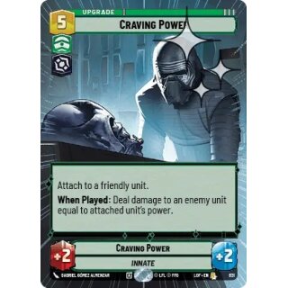 831 - Craving Power - Upgrade - Hyperspace Foil