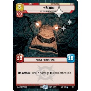910 - Bendu - Do You Fear the Storm? - Unit - Hyperspace Foil