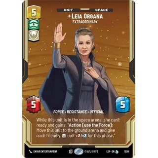 1036 - Leia Organa - Extraordinary - Unit - Prestige