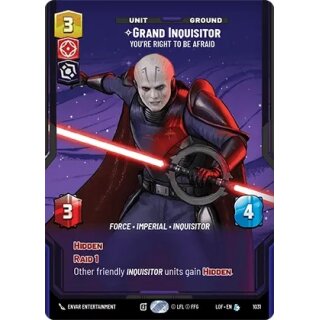 1031 - Grand Inquisitor - Youre Right to Be Afraid - Unit - Prestige