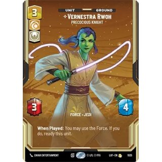 1035 - Vernestra Rwoh - Precocious Knight - Unit - Prestige