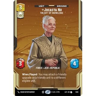 1038 - Jocasta Nu - The Gift of Knowledge - Unit - Prestige