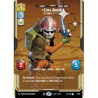 1078 - Ezra Bridger - Attuned With Life - Unit - Prestige Foil