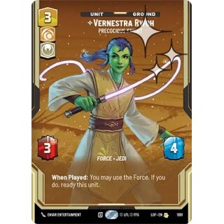 1081 - Vernestra Rwoh - Precocious Knight - Unit - Prestige Foil
